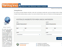 Tablet Screenshot of moebel-umzug-service.de